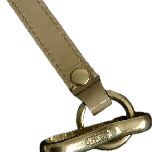 Vintage COACH Patent Leather Satchel | Handbag | Golden Mustard Yellow 🔥🔥 - Picture 15 of 16